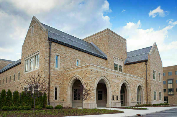 A picture of Harper Hall at Notre Dame