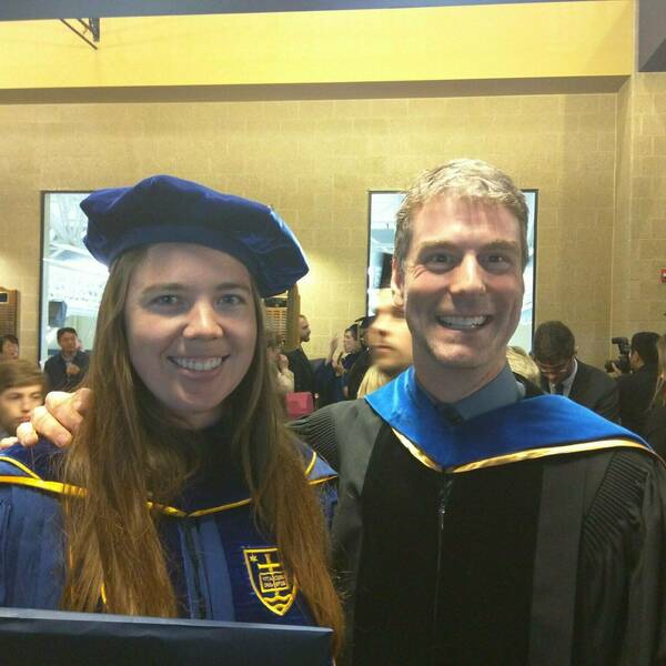 Sydney Blevins at her graduation in 2016