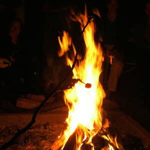 Bonfire at Gibbs Conference in 2005