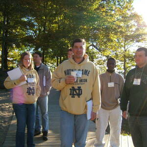 Lab members at the Gibbs Conference in 2005